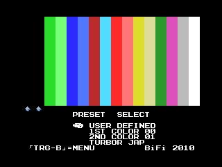 Preset 0: MSX2 Default